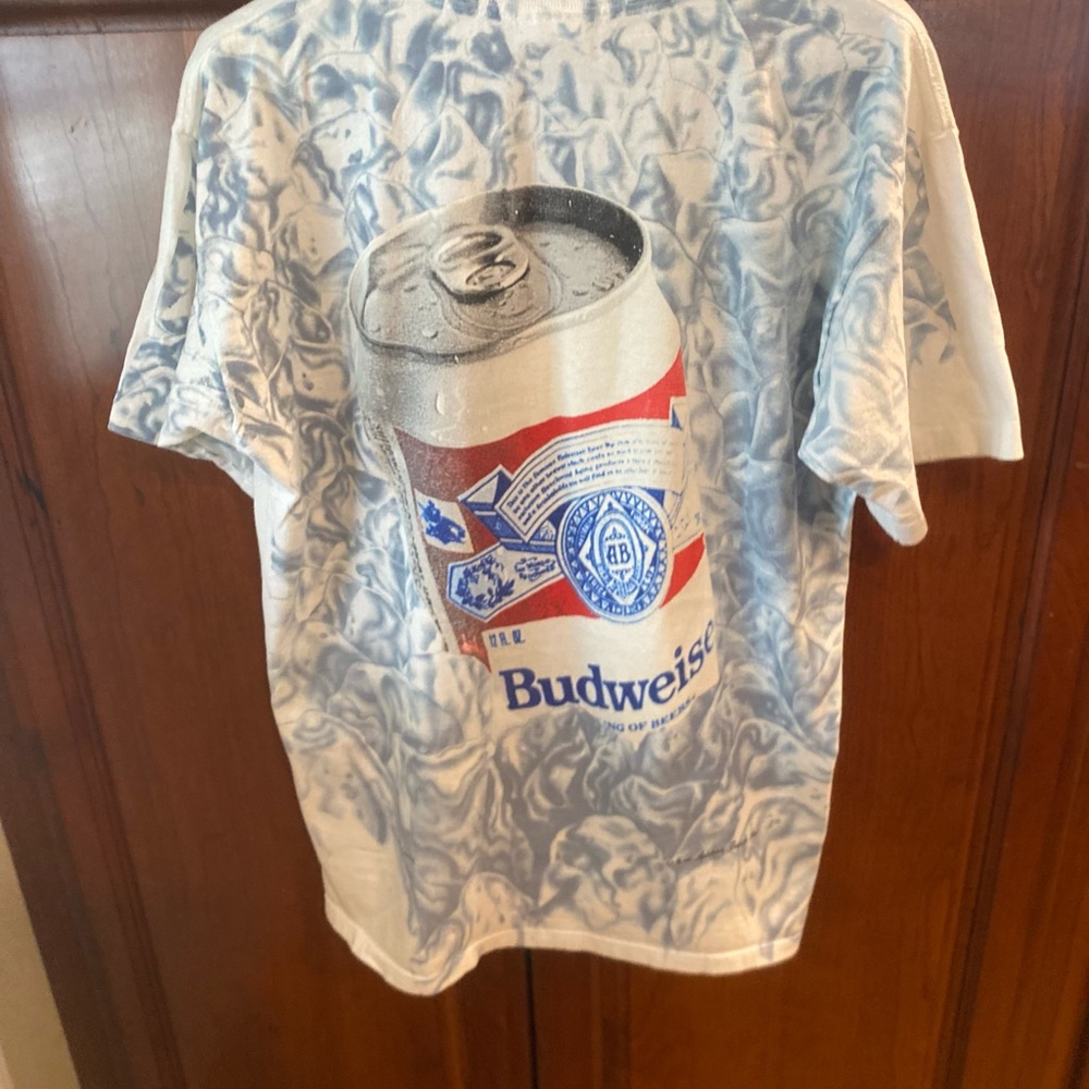 Budweiser Vintage Kings of Beer All Over Print Tshirt 1992 Large